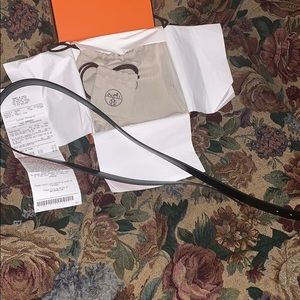 Hermes Reversible Belt w/o Buckle